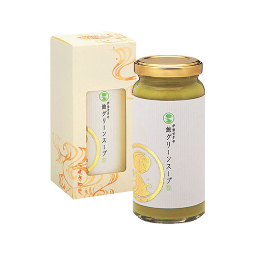 鮑グリーンスープ