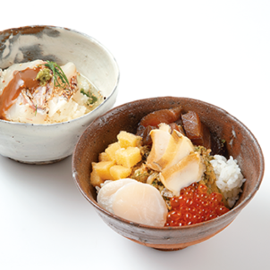 海饌丼・鯛茶漬・カレー