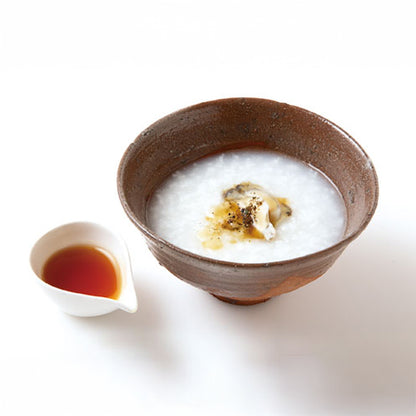 鮑の朝かゆ