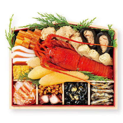 参宮おせち 吉祥 絵馬三段重 【送料込】【冷凍商品】
