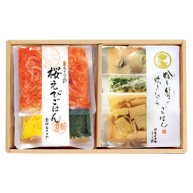 蛤と筍の炊き込みごはん・桜えびごはんの素 詰め合わせ