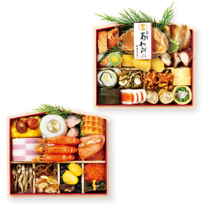 参宮おせち 瑞祥 絵馬二段重 【送料込】【冷凍商品】