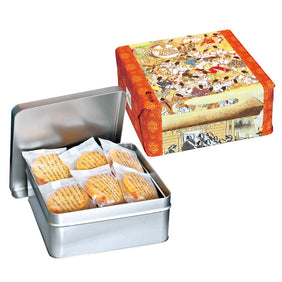 お伊勢さんのおせんべい お木曳の唄(おきひきのうた) 【小缶】