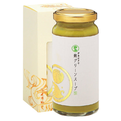 鮑グリーンスープ