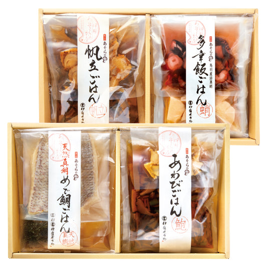 ごはんの素4点詰め合わせ 夏祭（なつまつり）