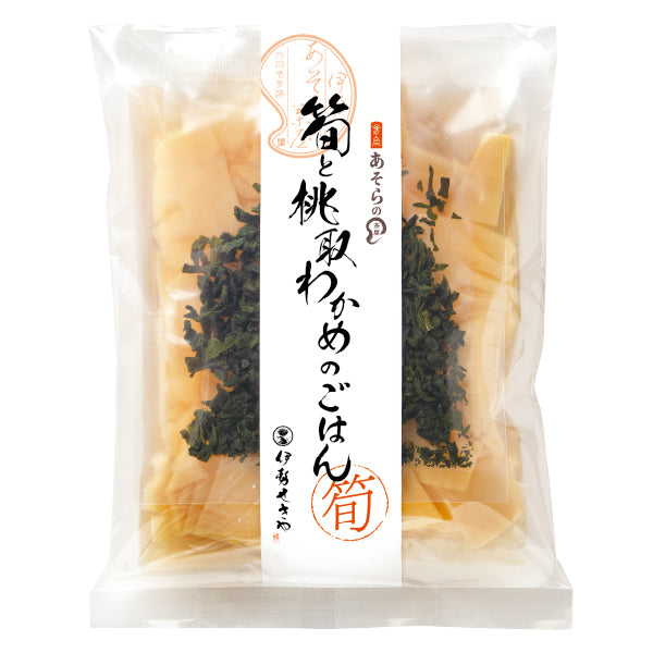 筍と桃取わかめのごはんの素 【3合用】