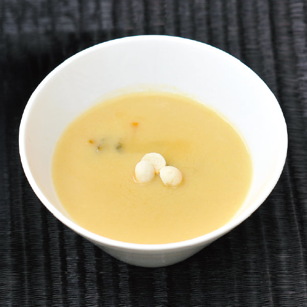 帆立クリームスープ