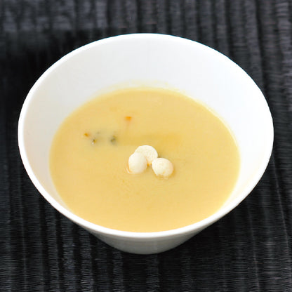 帆立クリームスープ