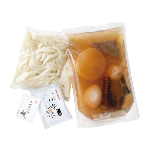 伊勢おでん （伊勢うどん・お木曳山椒付き）
